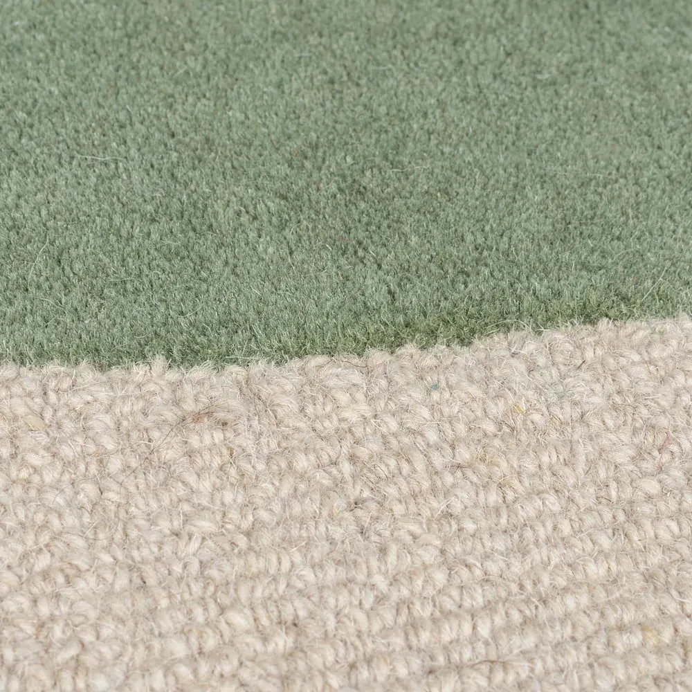 Covor verde țesut manual din lână 160x230 cm Glow Green &amp; Blue – Flair Rugs