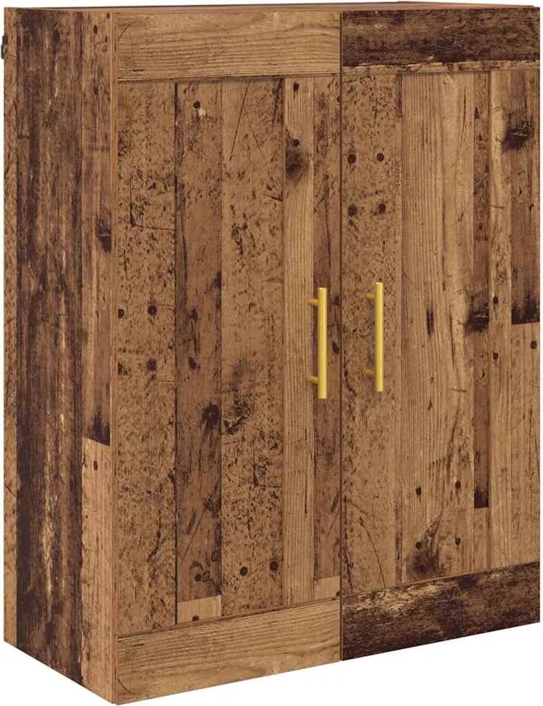 vidaXL Dulap montat pe perete Lemn Vechi 69,5 x 34 x 90 cm