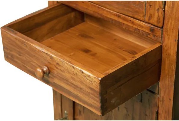 Vitrina, L55 43 H150 cm, 2 usi 1 sertar