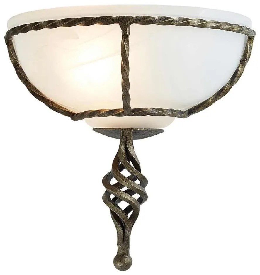 Aplică Elstead PB-WU-BLK-GOLD PEMBROKE 1xE27/60W/230V