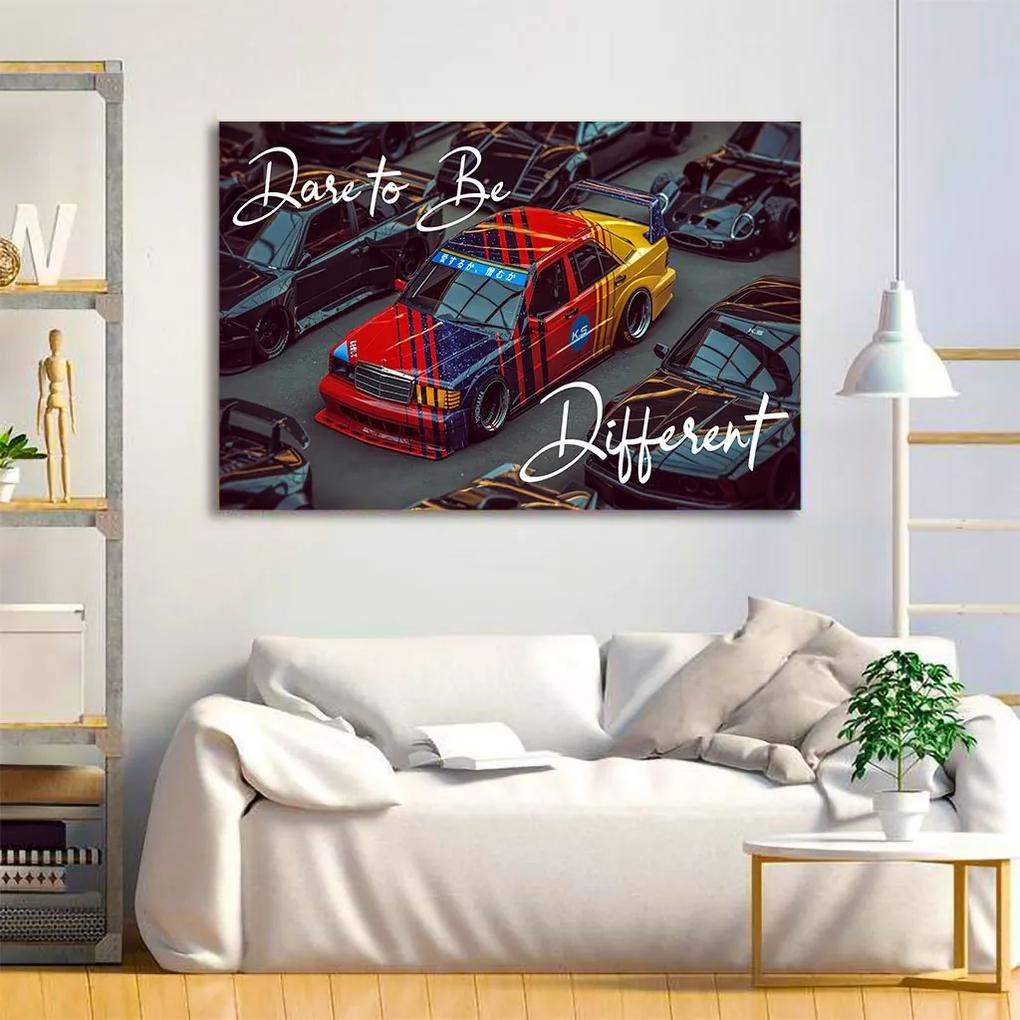 Tablou Canvas - Dare to be different 70 x 110 cm