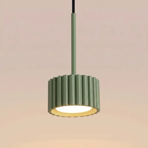 Sollux SL.2679 - Lustră suspendată pe cablu AURA 1xGX53/10W/230V verde