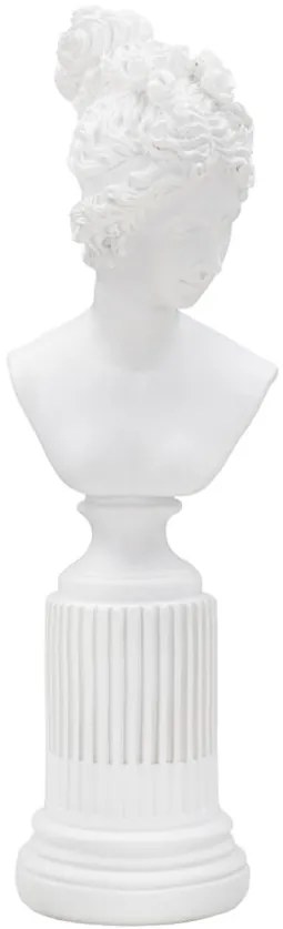 Bust alb Scultura 11X10,5X35,5​​ cm