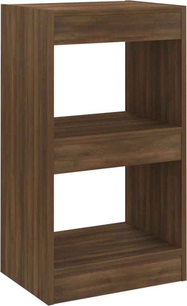 vidaXL Bibliotecă/Separator cameră, stejar maro, 40x30x72 cm