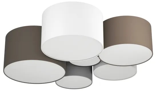 Eglo 97838 - Plafonieră PASTORE 6xE27/40W/230V