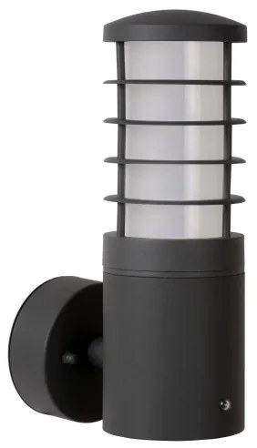 Lucide 14871/01/30 - Aplica perete exterior cu senzor SOLID 1xE27/60W/230V