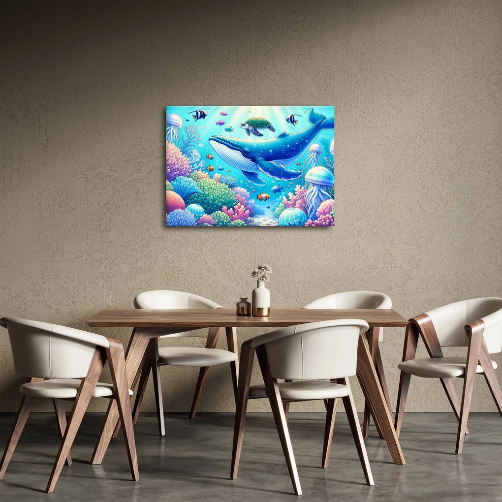 Tablou – Lume subacvatică (70x50 cm)