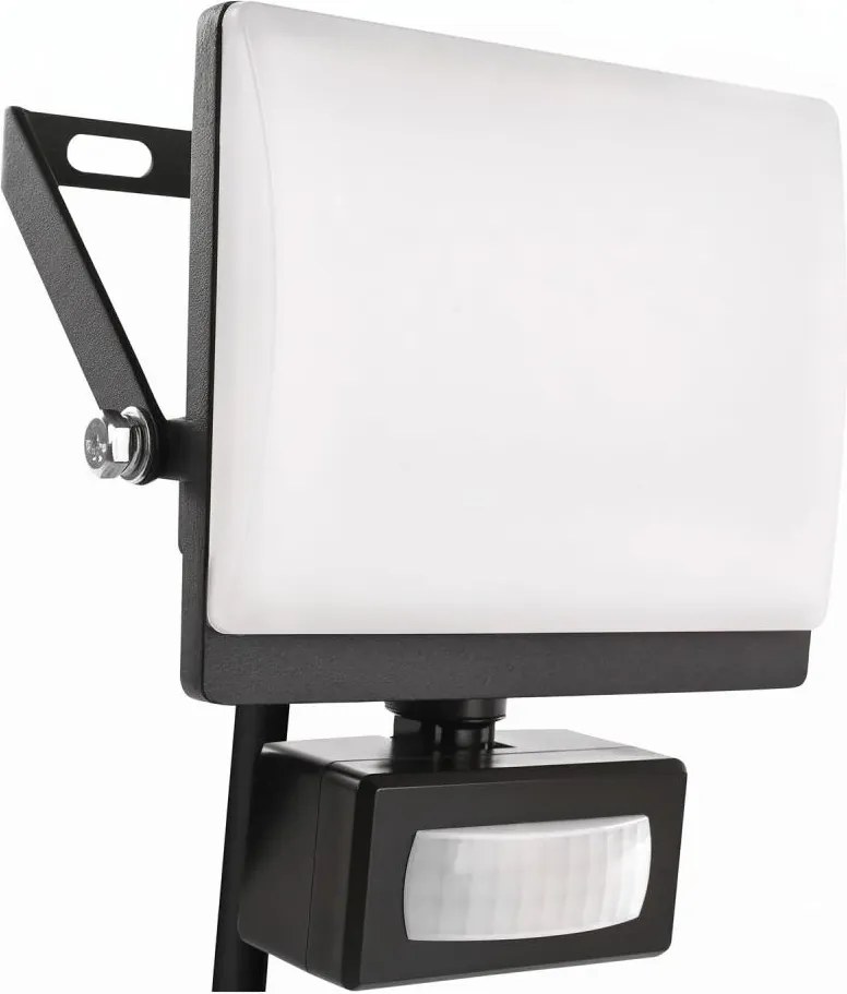 Proiector LED cu senzor de mișcare TAMBO EVO LED/20W/230V 4000K IP44 negru