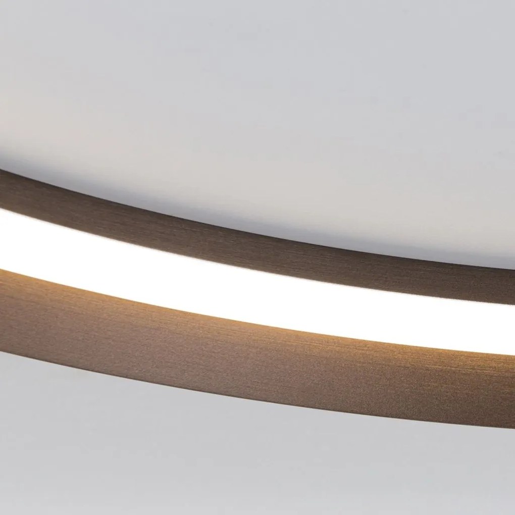Plafoniera LED design circular MANTA D-60cm bronz