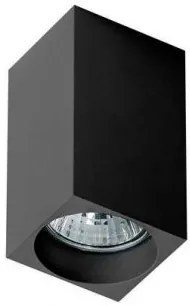 Spot aplicat 1 bec GU10 MINI SQUARE GM4209BK Azzardo