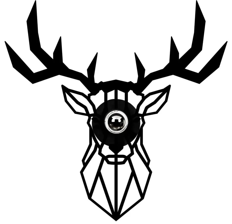 Aplică de perete neagră – Opviq lights