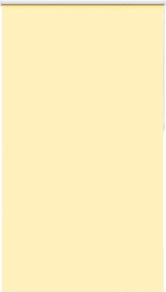 vidaXL Jaluzea cu rolă opaca galben 135x230 cm Latime material 131,6 cm