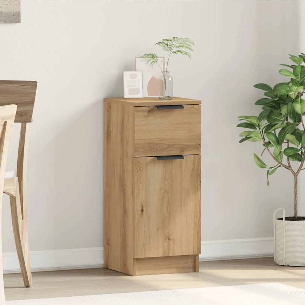 vidaXL Dulap, stejar artizanal, 30x30x70 cm, lemn prelucrat