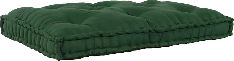 vidaXL Sofa modular patchwork Verde 120 x 80 x 12 cm țesătură