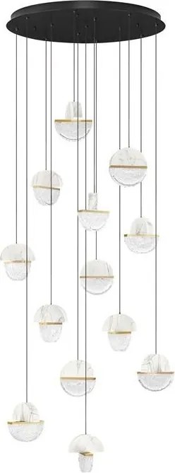 Lustra LED decorativa casa scarii 3000K DORIN