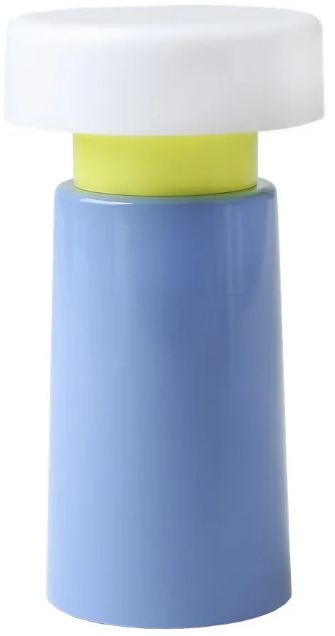 Veioză albastră LED cu intensitate reglabilă (înălțime 17,5 cm) Victoria – Remember