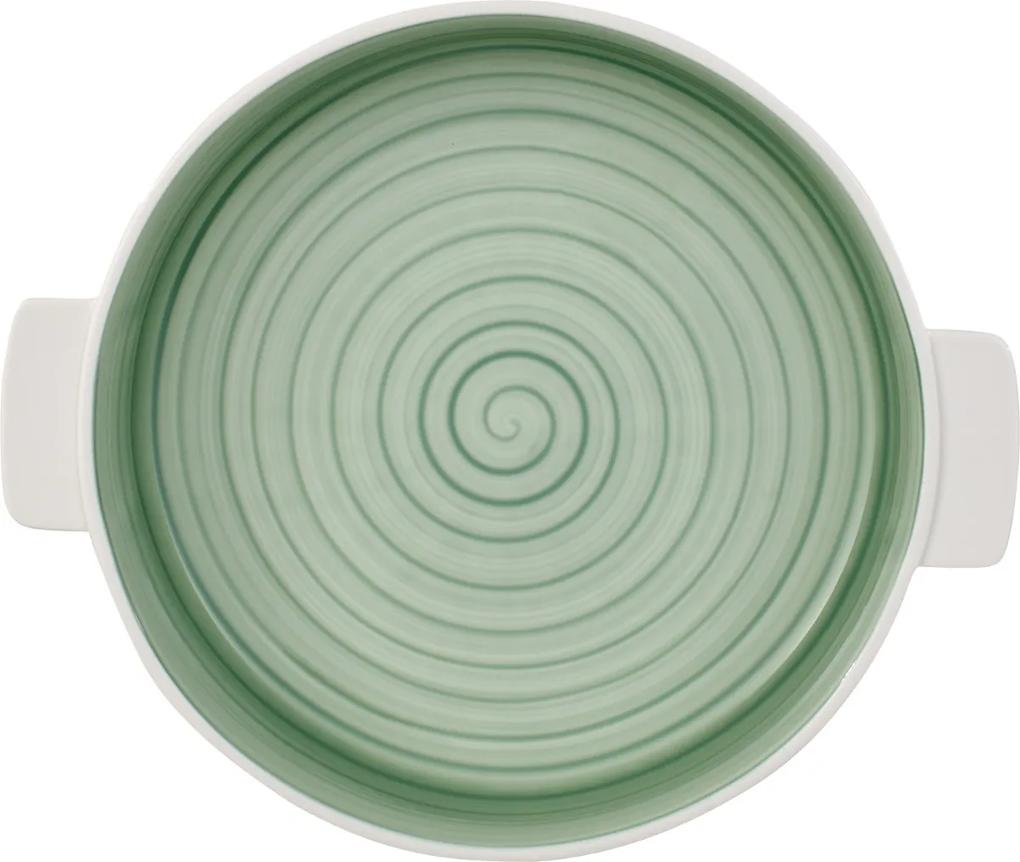 Vas ceramic rotund Villeroy &amp; Boch Clever Cooking 28cm verde