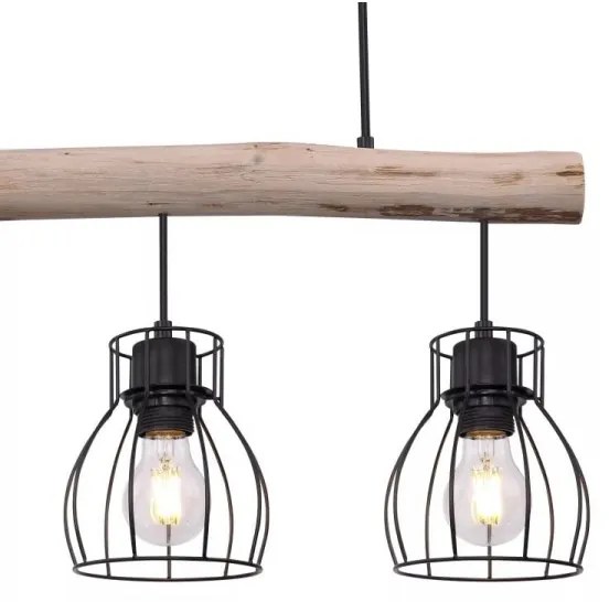 Globo 15326-3N - Lustră pe cablu MINA 3xE27/40W/230V