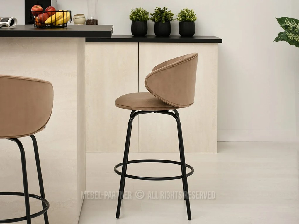Scaun Jared (bej + auriu). Promo -17%. 1110703