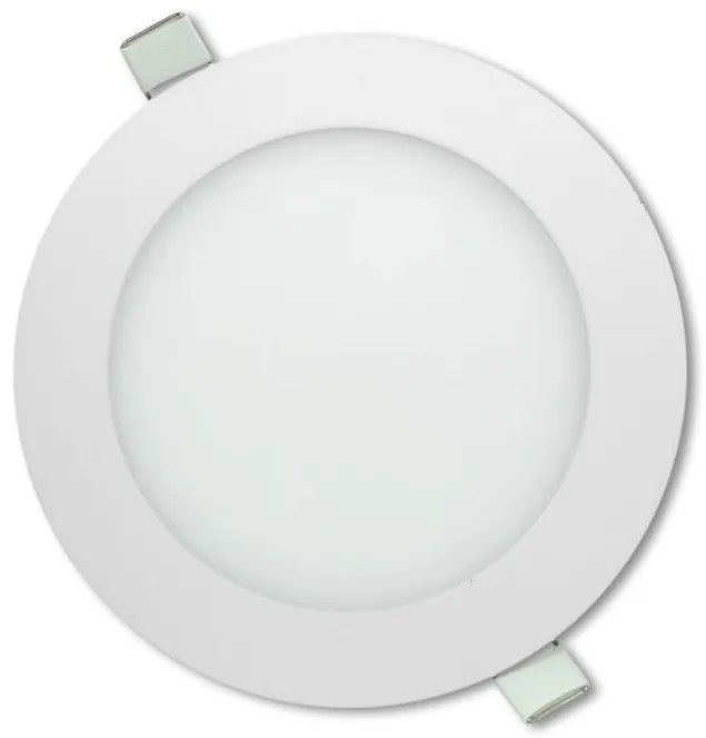 Panou de tavan cu LED rotund de 12 W, alb cald