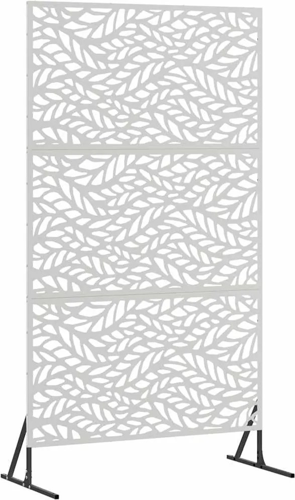 vidaXL Ecran de intimitate Gri 100 x 50 x 180 cm Oțel