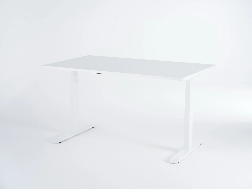 Viva Smart 2.0, Birou reglabil electric cu două motoare electrice - Standard - 2000x800x25 - Alb - Alb