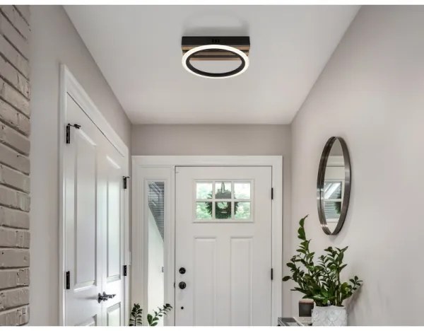 Globo 67360D1 - Plafonieră LED BLEVINS LED/10W/230V 3000/4200/6000K