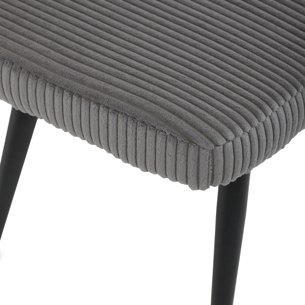 Fotoliu relaxare cu suport pentru picioare L7285GREY6, gri