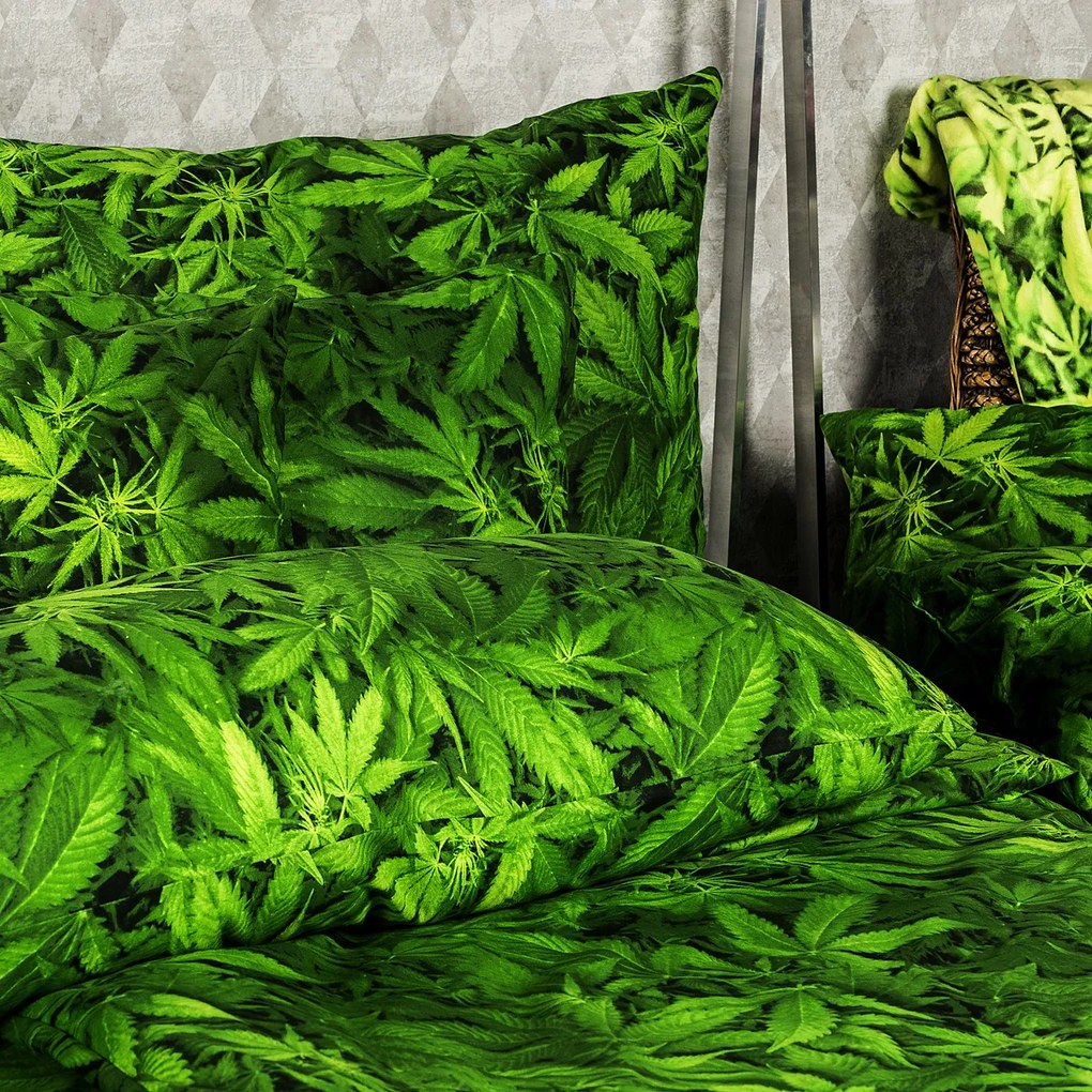 Lenjerie pat bumbac 4Home Aromatica 1 pers., 140 x 200 cm, 70 x 90 cm