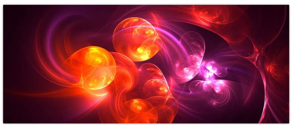 Tabloul cu abstracțiune modernă (120x50 cm)