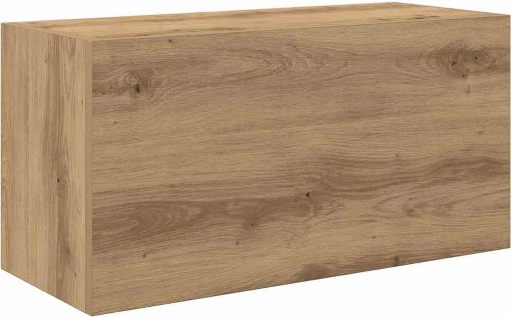 vidaXL Dulap perete baie stejar artizanal, 60x25x30 cm, lemn prelucrat