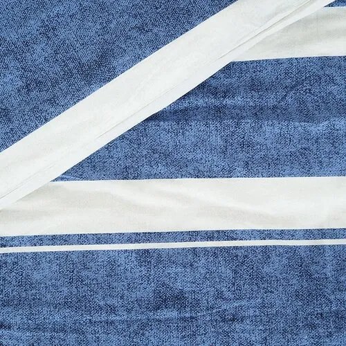 Lenjerie de pat B.E.S. Petrovice bumbac creponat Top ClassBlue line, 140 x 200 cm, 70 x 90 cm