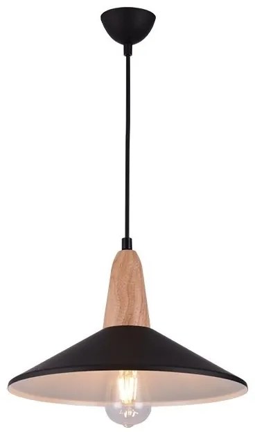 Pendul design modern Jabe negru mat
