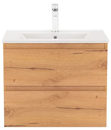 Dulap inferior Vario Forte 60 cu lavoar stejar-stejar