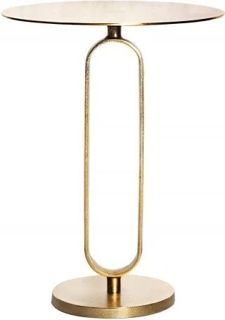 Masuta laterala din aluminiu Elegance 60cm auriu