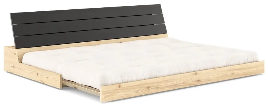 Canapea crem extensibilă 196 cm Base – Karup Design