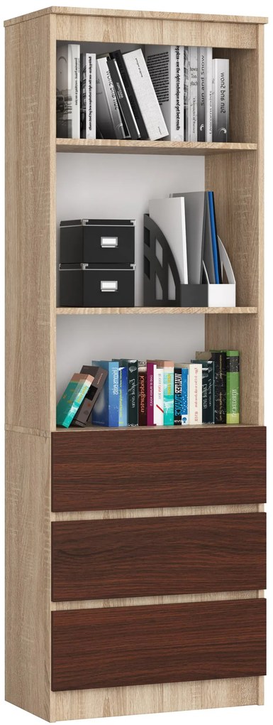 Raft Ravindra (Stejar sonoma + wenge). 1069808