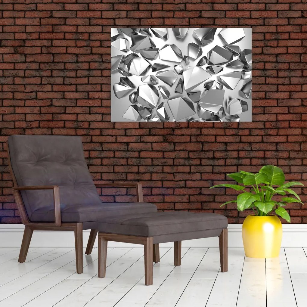 Tablou cu abstracție 3D (90x60 cm)