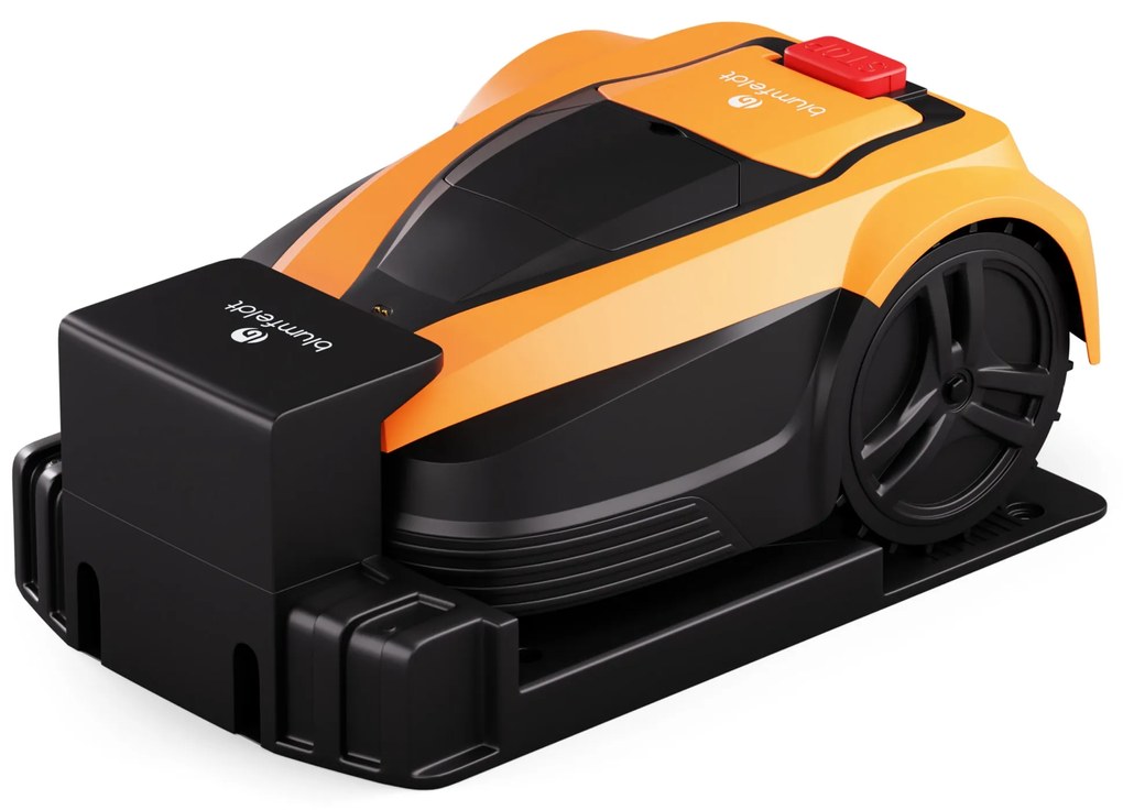 Garden Hero, mașină de tuns iarba robotizată inteligentă pentru peluze de până la 1400 m², timp de funcționare 3 ore, senzor anti-coliziune