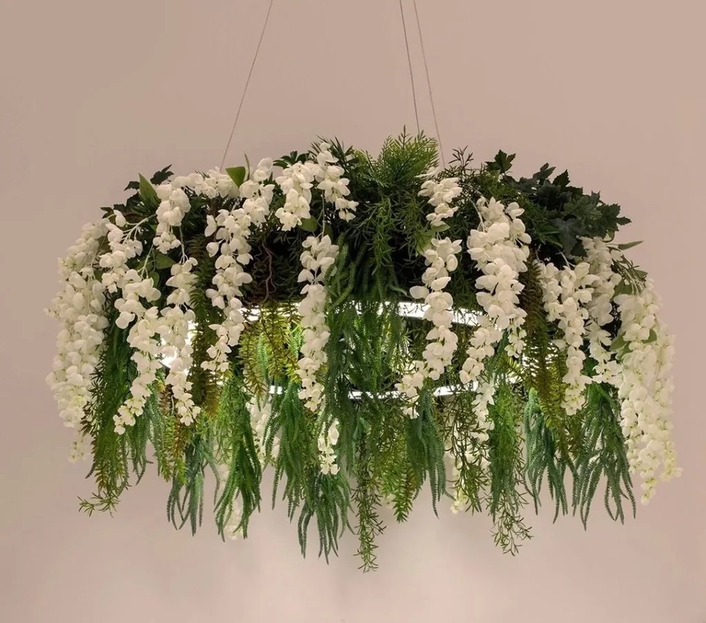 Lustra LED cu telecomanda Garden Wisteria 90