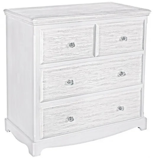 Comoda alba din MDF, Blanc Bizzotto