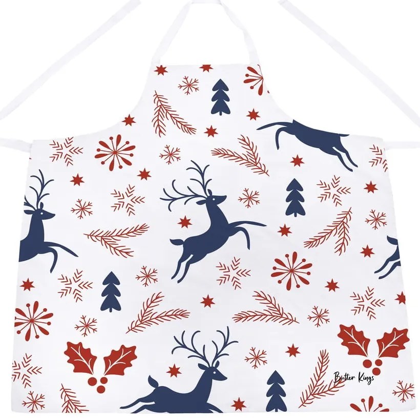 Șorț din bumbac de Crăciun Christmas Symbols - Butter Kings