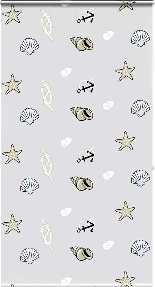 vidaXL Jaluzea cu role de duș cu casetă 120x240cm lățime material 116cm