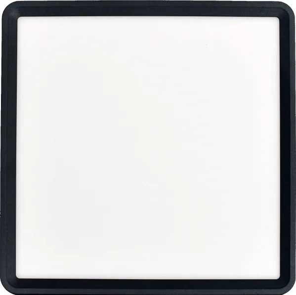 Fulgur s-43101 - Plafonieră LED NOMY, 24 W, 230 V, CCT, IP40, 30 x 30 cm, neagră