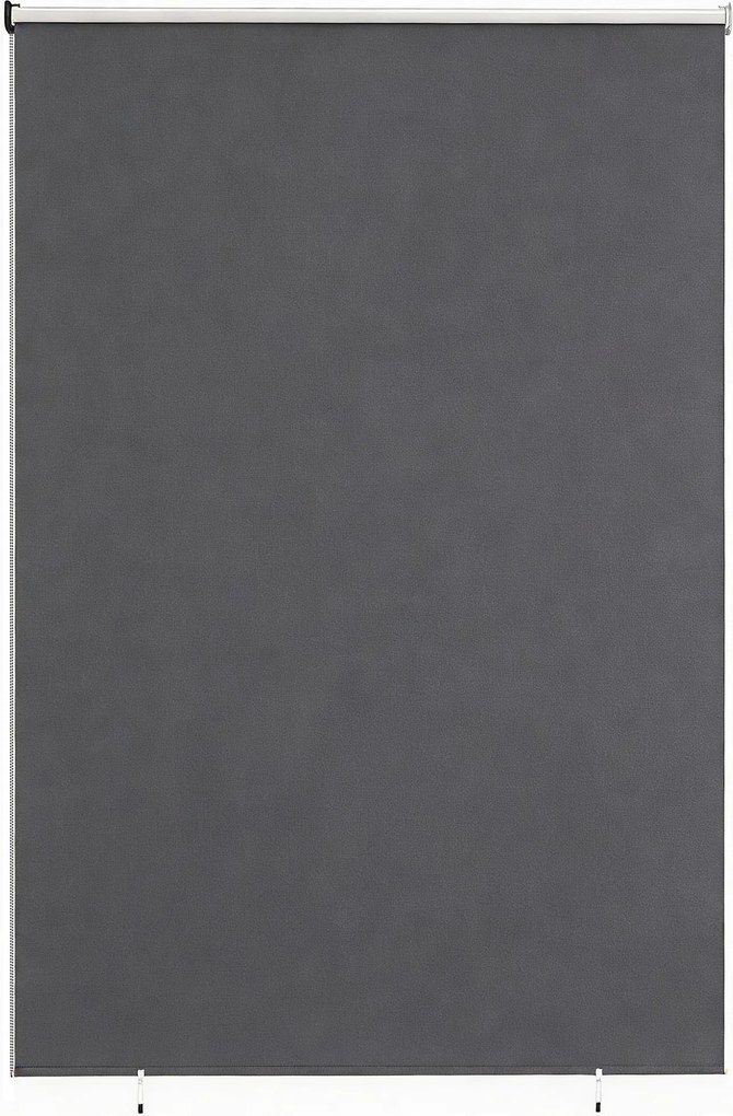 Outsunny Jaluzea Rulou Opacă pentru Exterior, 240x160 cm, Gri Închis | Aosom Romania