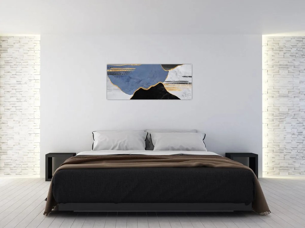 Tablou - Forme texturate (120x50 cm)