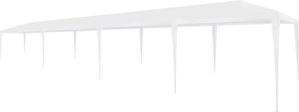 vidaXL Cort de petrecere, alb, 3 x 12 m, PE
