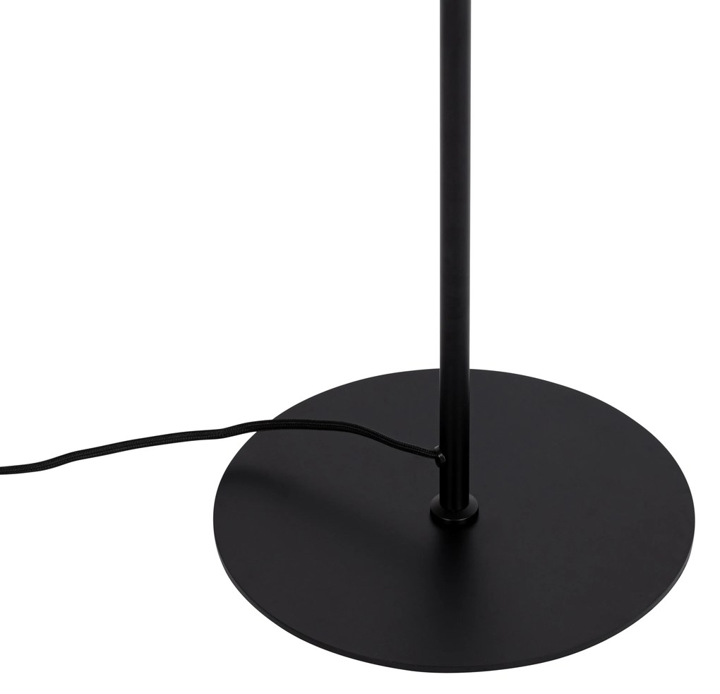 Lampa de podea de design neagră - Triangolo