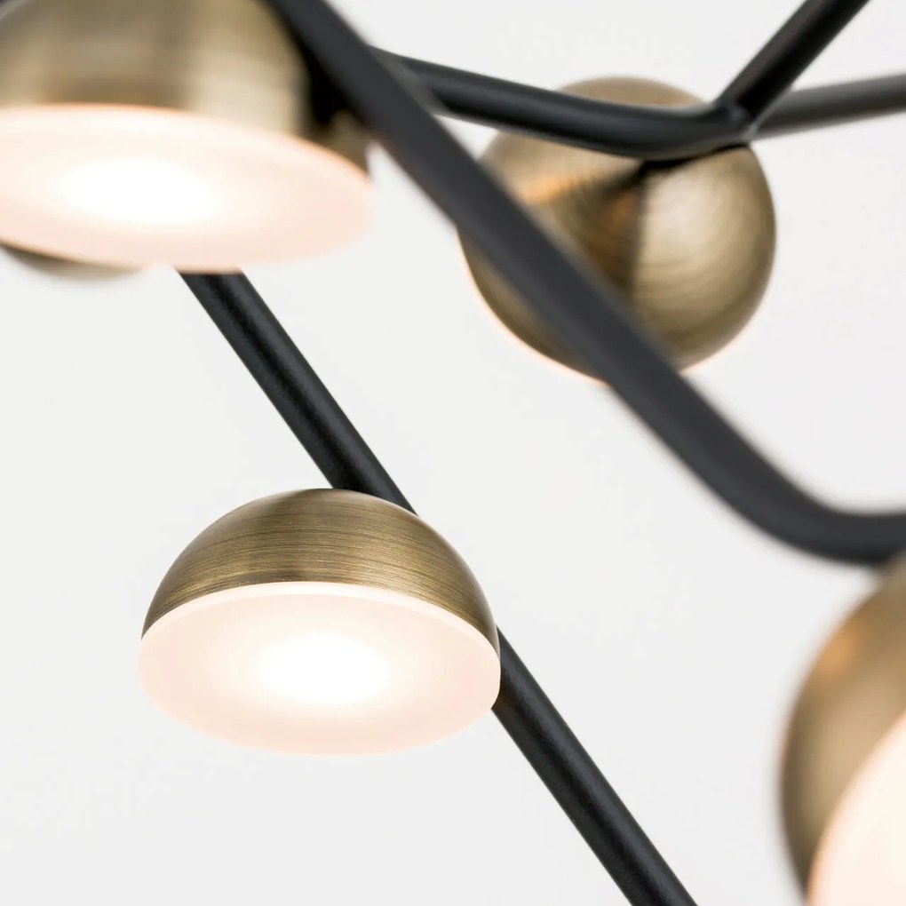 Lustra aplicata moderna cu 24 de surse LED Blossom