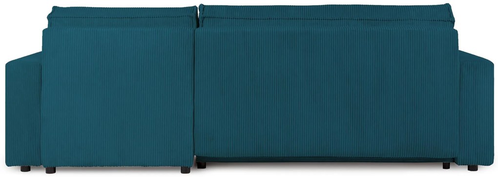 Canapea extensibila cu colt bilateral Culoare Turcoaz, SMART